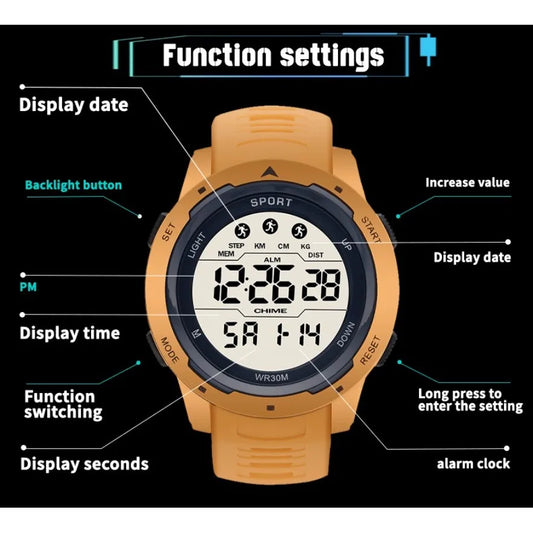 Sports Electronic Watch