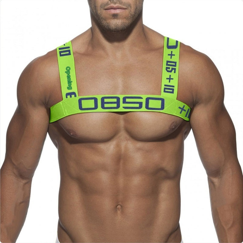 Men's Minimalist Elastic Chest Lifting And Large Chest Strap