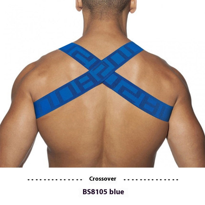 Men's Minimalist Elastic Chest Lifting And Large Chest Strap