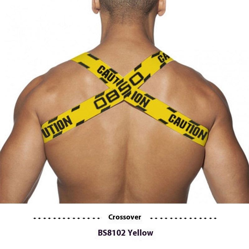 Men's Minimalist Elastic Chest Lifting And Large Chest Strap