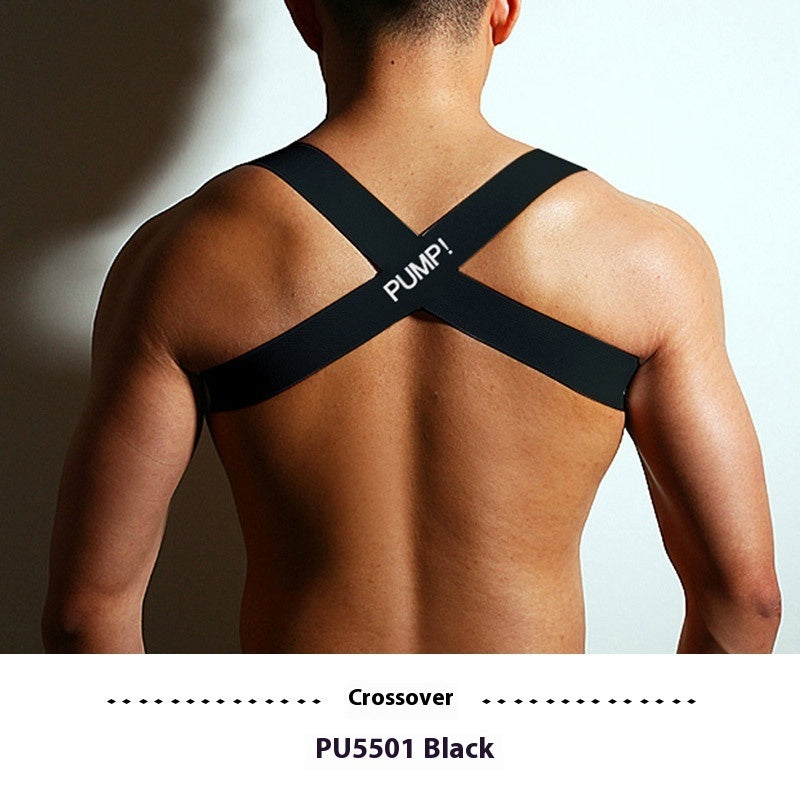 Men's Minimalist Elastic Chest Lifting And Large Chest Strap