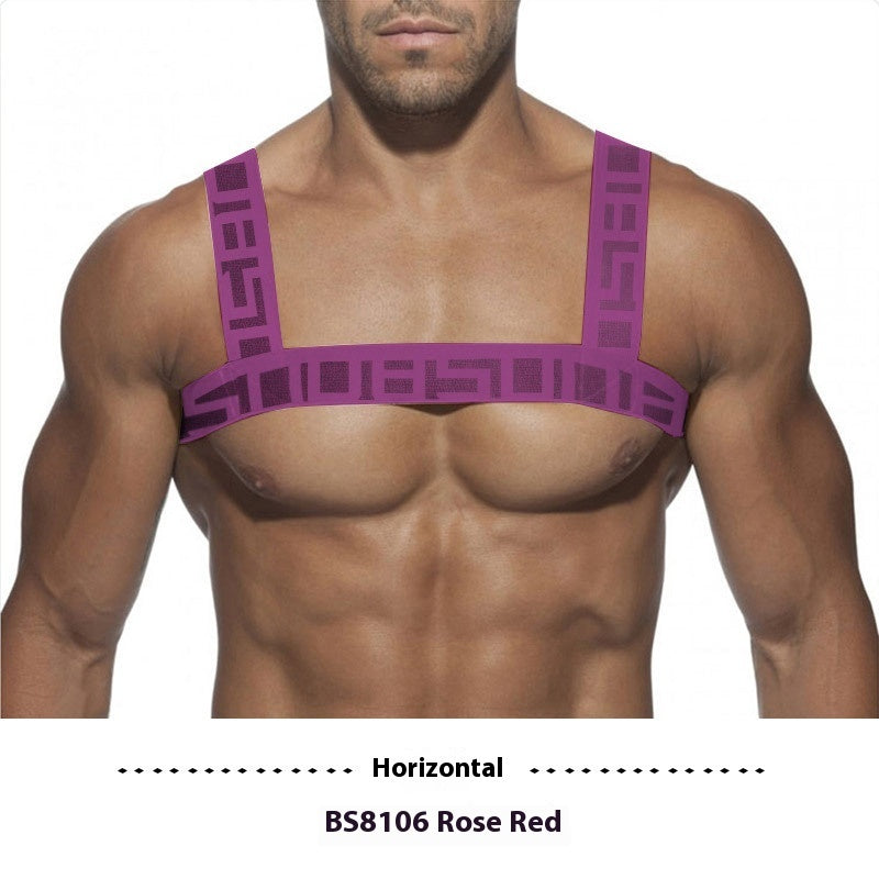 Men's Minimalist Elastic Chest Lifting And Large Chest Strap