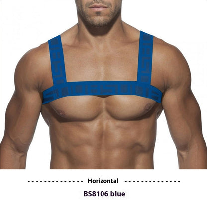 Men's Minimalist Elastic Chest Lifting And Large Chest Strap