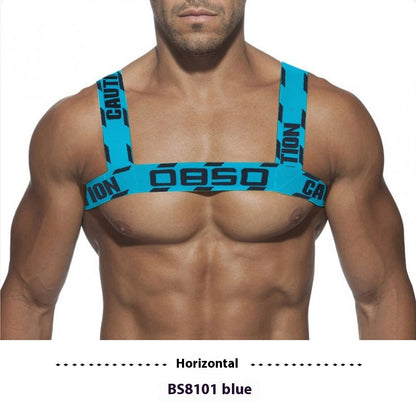 Men's Minimalist Elastic Chest Lifting And Large Chest Strap