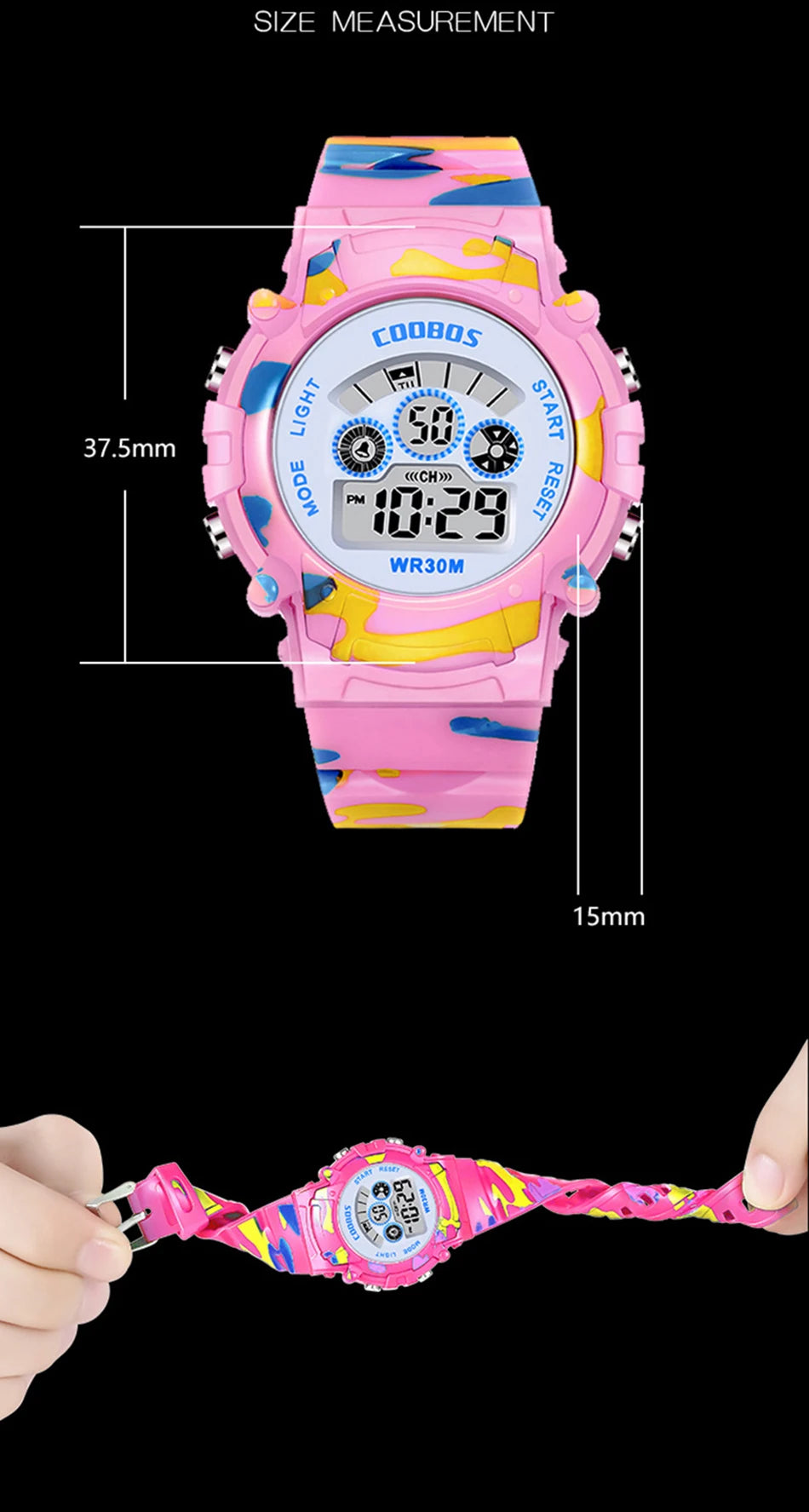 Sport Digital Watch for Kids