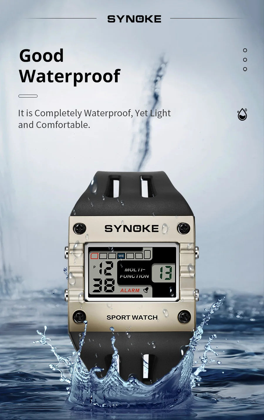 Mens Digital Sports Watch