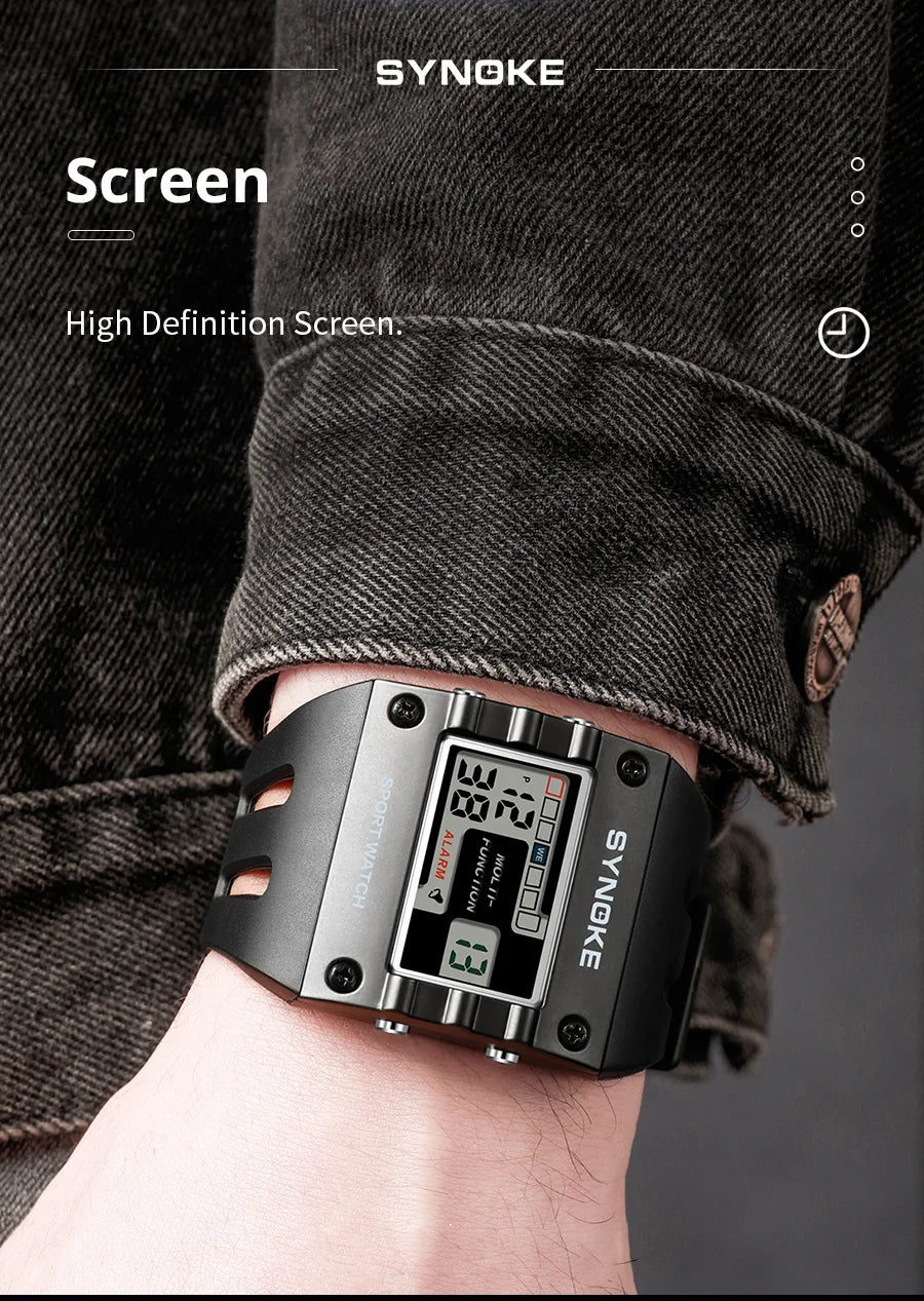 Mens Digital Sports Watch