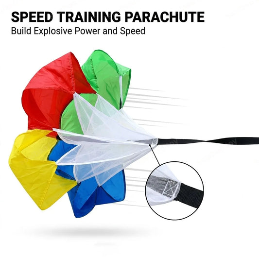 Running Resistance Umbrella Football Training Assistance Barehand Solo Practice Equipment Parachute Strength Speed Outdoor Sport