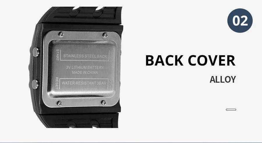 Mens Digital Sports Watch
