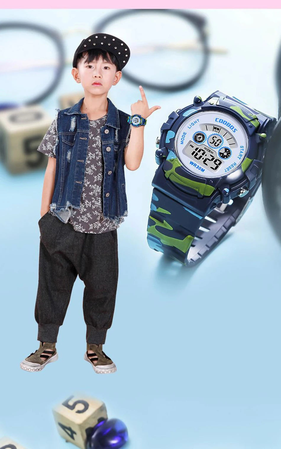 Sport Digital Watch for Kids