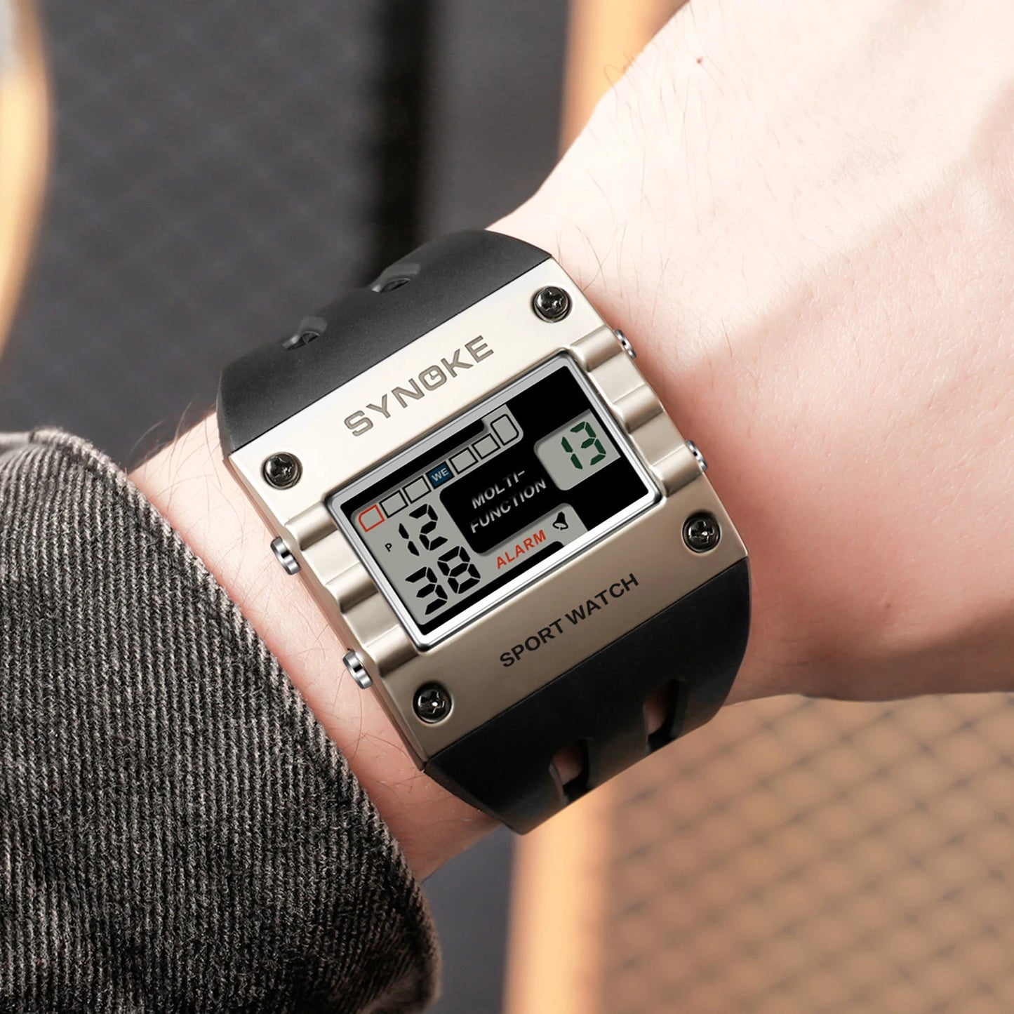 Mens Digital Sports Watch