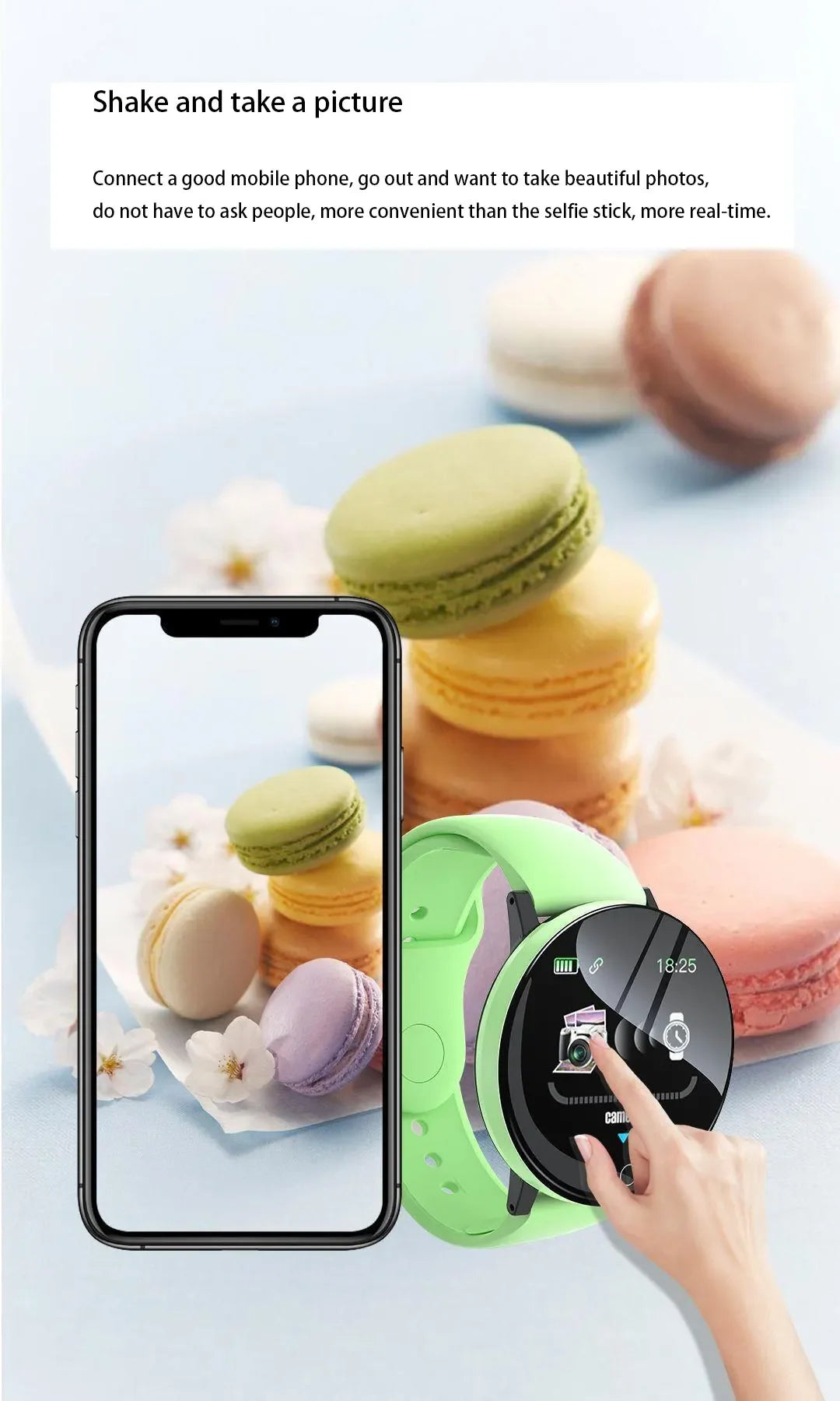 Round Digital Sport Watch