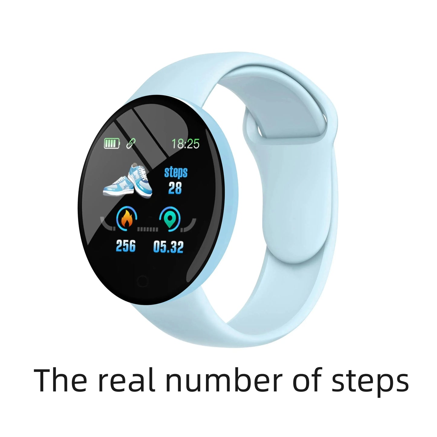 Round Digital Sport Watch