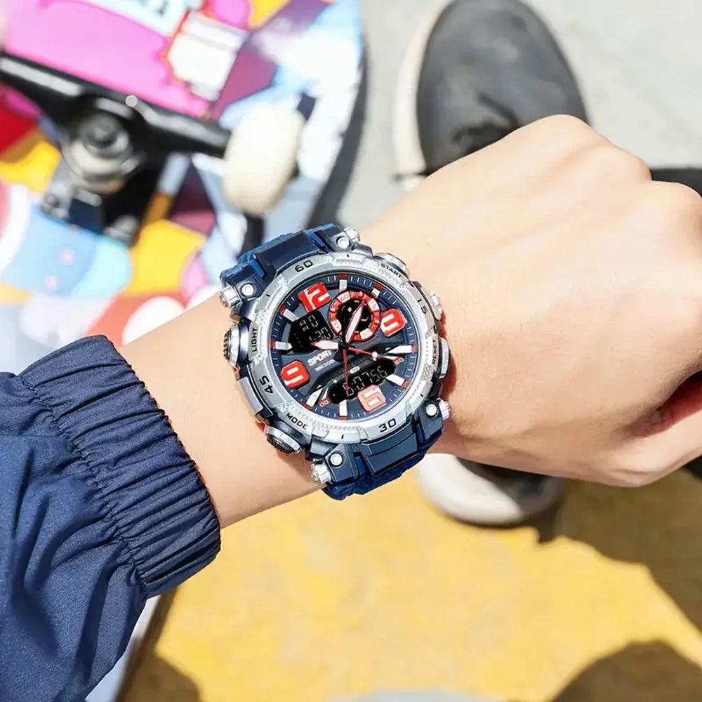 Men's Digital Sports Watch
