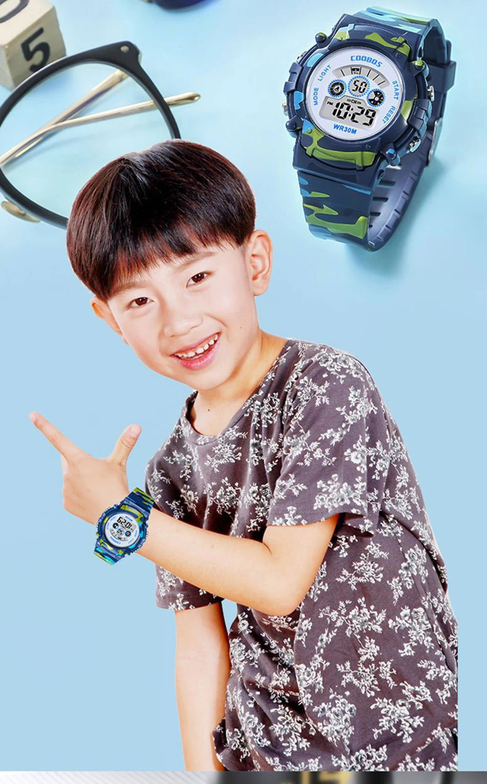 Sport Digital Watch for Kids