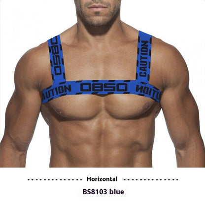 Men's Minimalist Elastic Chest Lifting And Large Chest Strap