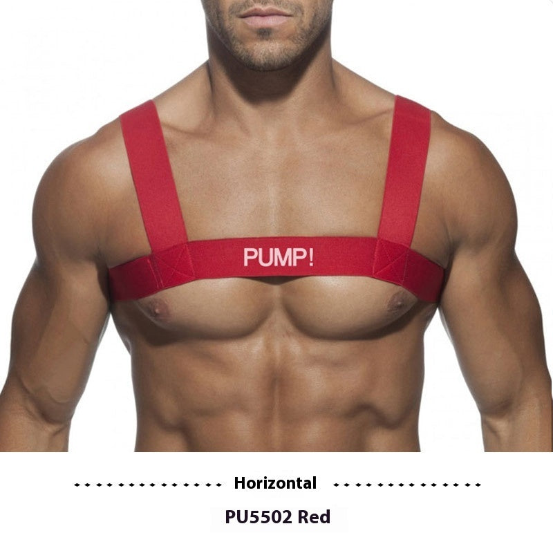 Men's Minimalist Elastic Chest Lifting And Large Chest Strap