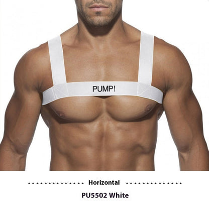 Men's Minimalist Elastic Chest Lifting And Large Chest Strap
