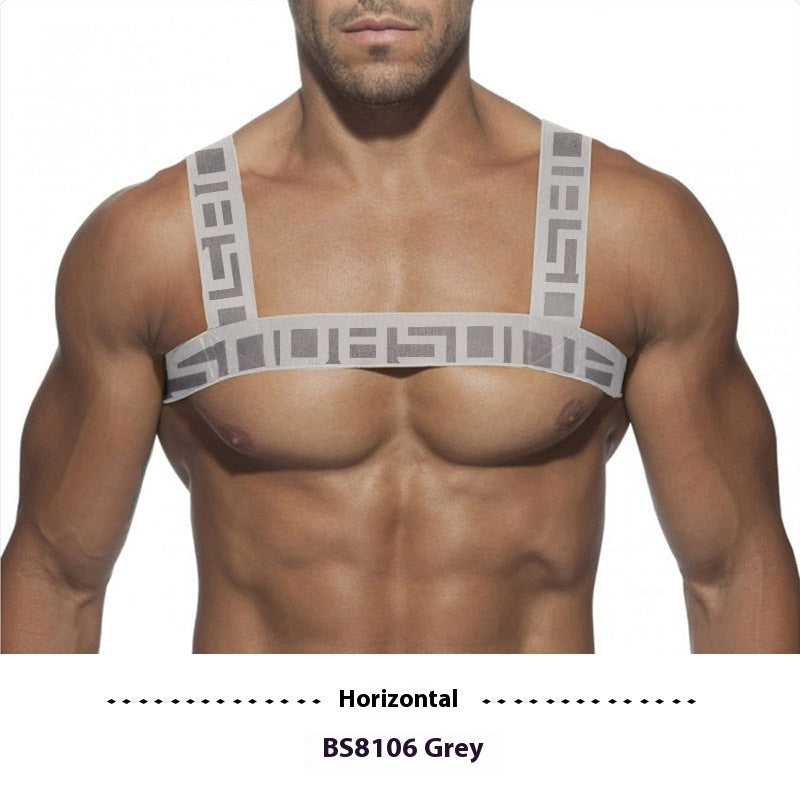 Men's Minimalist Elastic Chest Lifting And Large Chest Strap