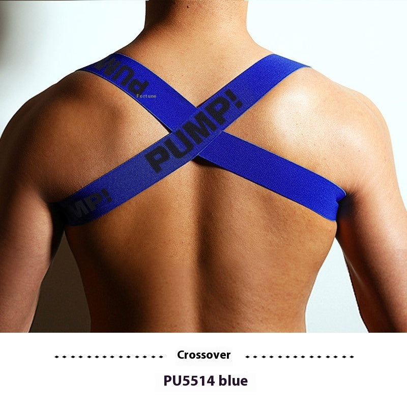 Men's Minimalist Elastic Chest Lifting And Large Chest Strap